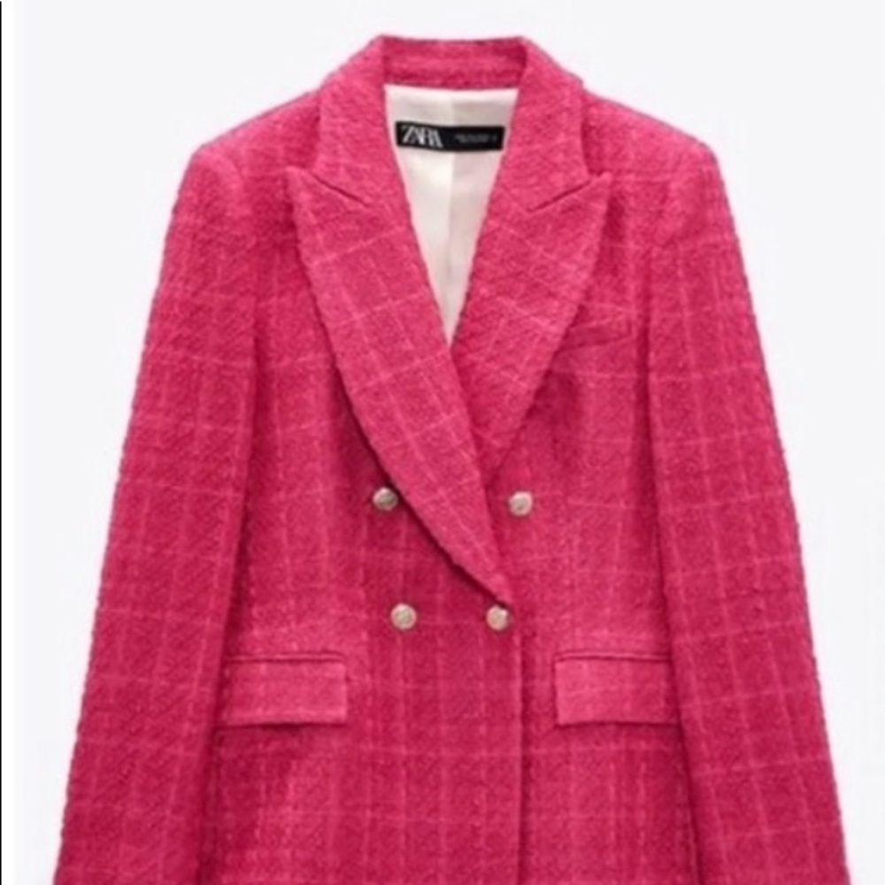 Zara Pink Blazer 🎀